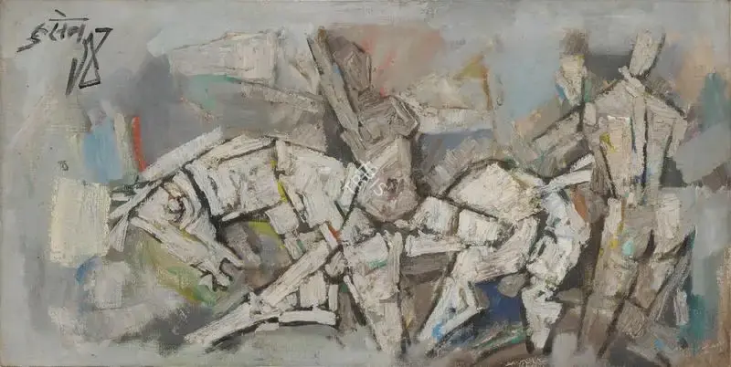 Husain, M.F. (Artist). Untitled, c.1963-1964 | Painting