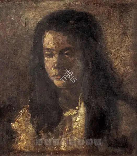 Abedin, Zainul (Artist). Portrait Of A Girl, mid 1930s | Painting