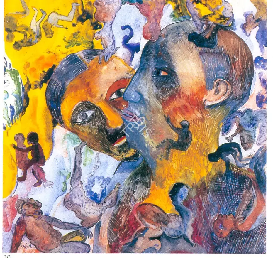 Khakhar, Bhupen (Artist). Untitled, n.d. | Painting