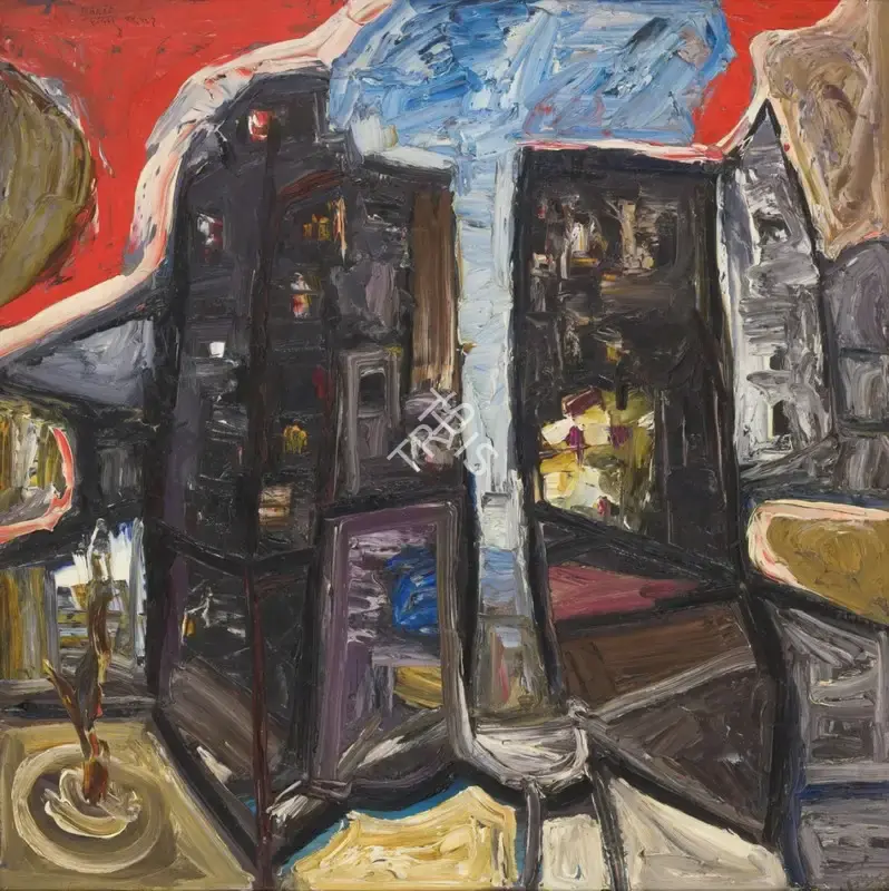 Bakre, S.K. (Artist). Untitled, 1963 | Painting