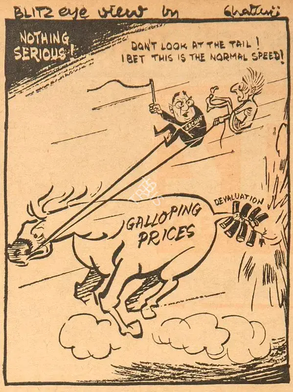 Chatterjee, Basu (Cartoonist). Nothing Serious !, 1966 | Cartoons