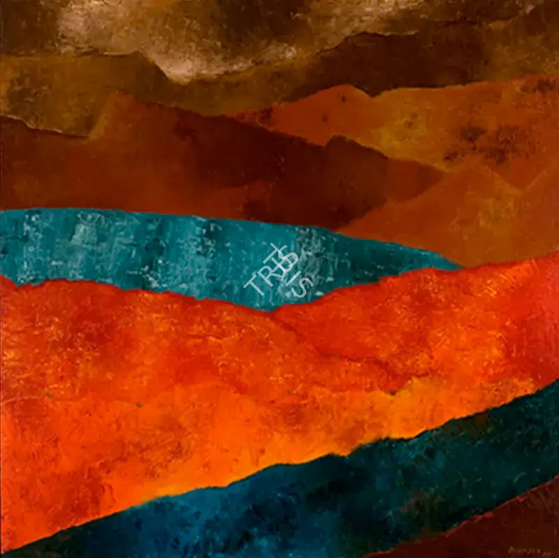 Padamsee, Akbar (Artist). Metascape, 1977 | Painting