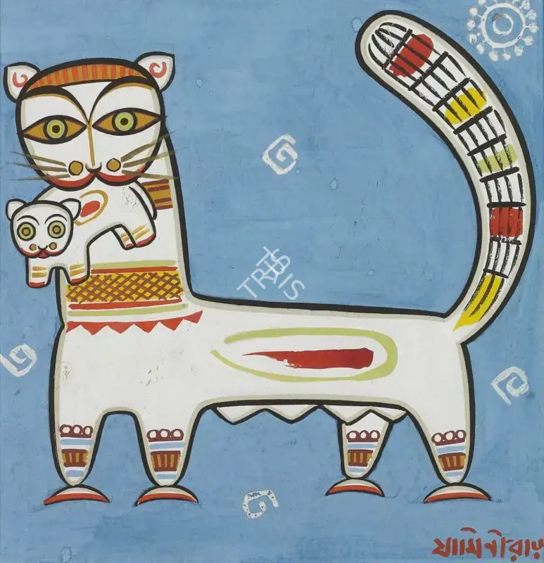 Roy, Jamini (Artist). Untitled, n.d. | Painting