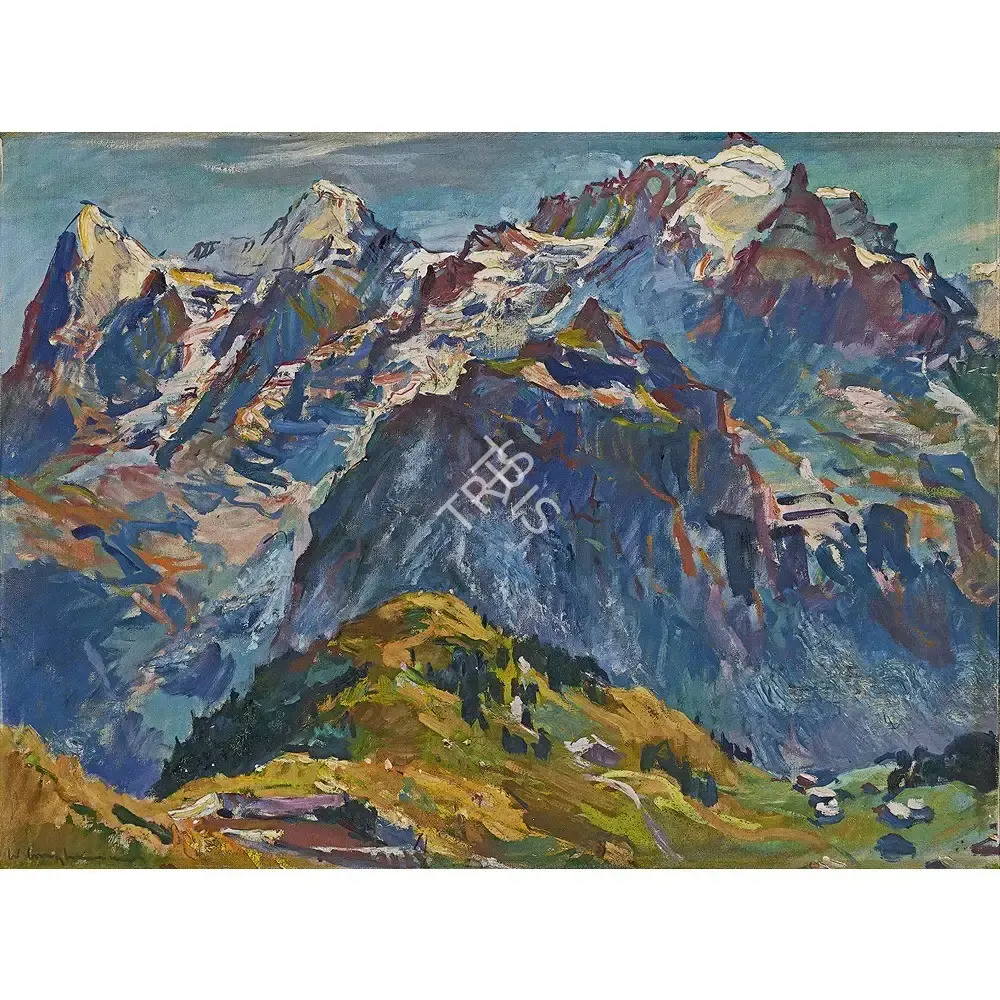 Langhammer, Walter (Artist). Untitled, n.d. | Painting