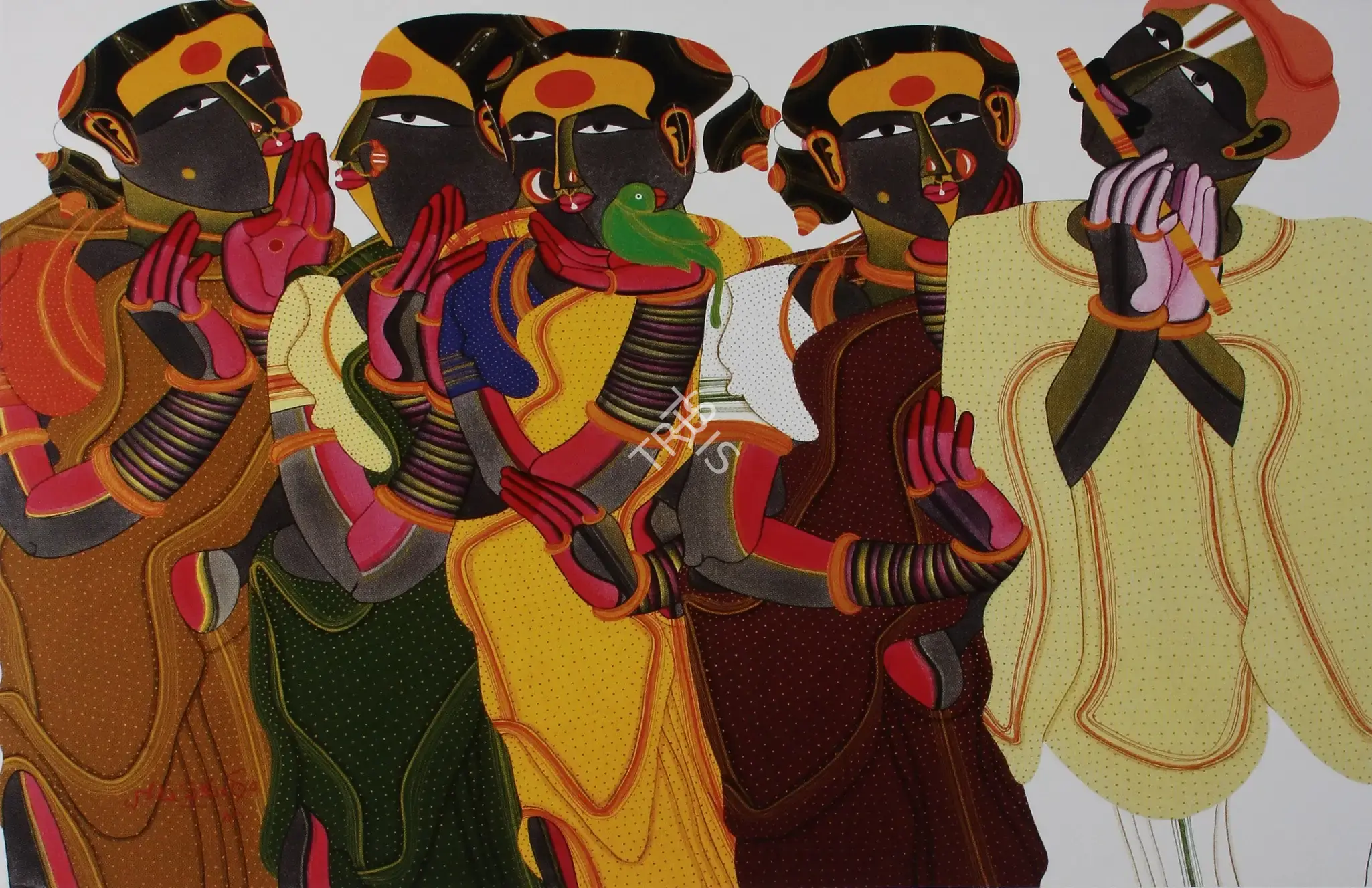 Vaikuntam, Thota (Artist). Untitled. Acrylic on canvas, 2010 | Painting | FineArts | 00901056