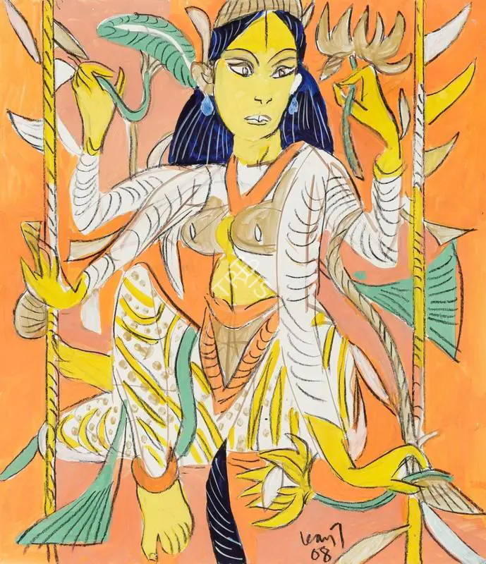 Subramanyan, K.G. (Artist). Untitled, n.d. | Painting