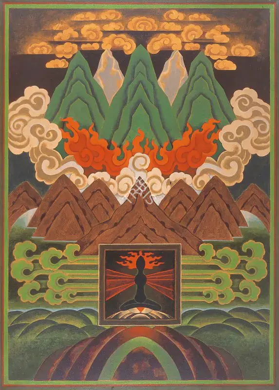 Santosh, G.R. (Artist). Untitled, late 1970s | Painting