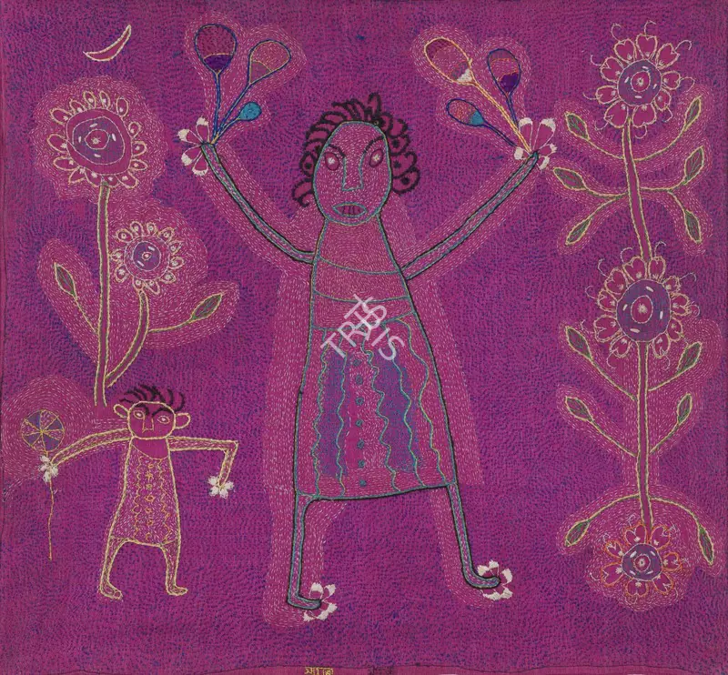 Mukherjee, Meera (Artist). Untitled, circa 1980s | Painting
