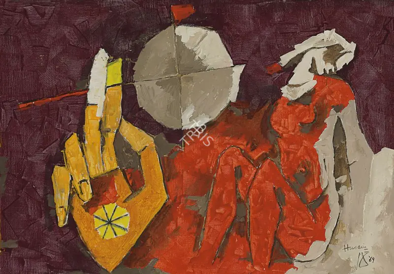 Husain, M.F. (Artist). Untitled, n.d. | Painting
