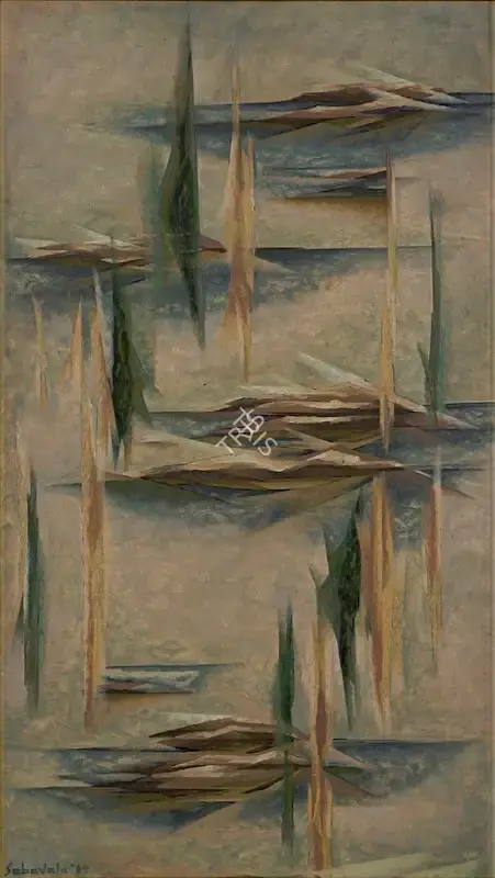 Sabavala, Jehangir (Artist). The Air Is Full Of Soft Imaginings, 1964 | Painting