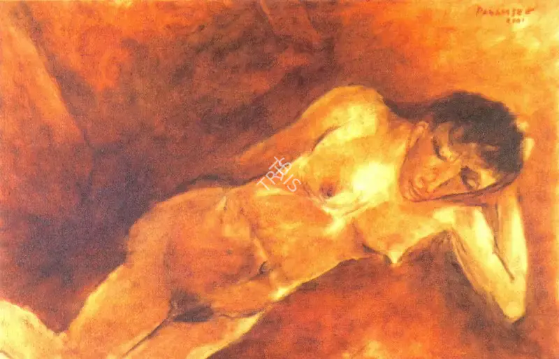 Padamsee, Akbar (Artist). Untitled, 2001 | Painting
