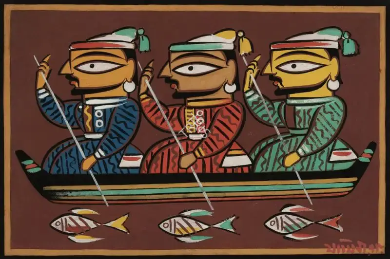 Roy, Jamini (Artist). Untitled, n.d. | Painting