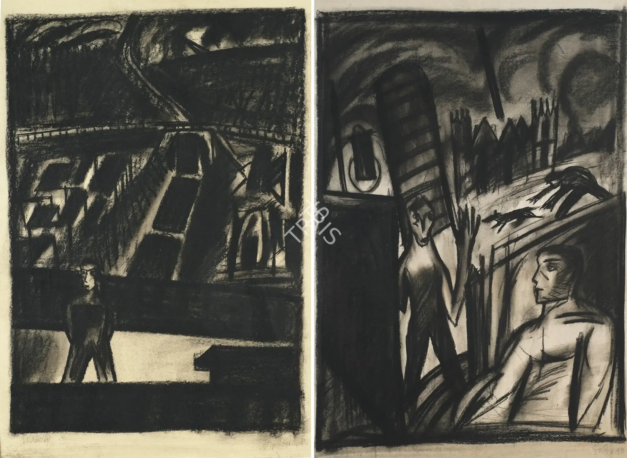 Natesan, Shibu (Artist). Untitled, 1990 | Drawing
