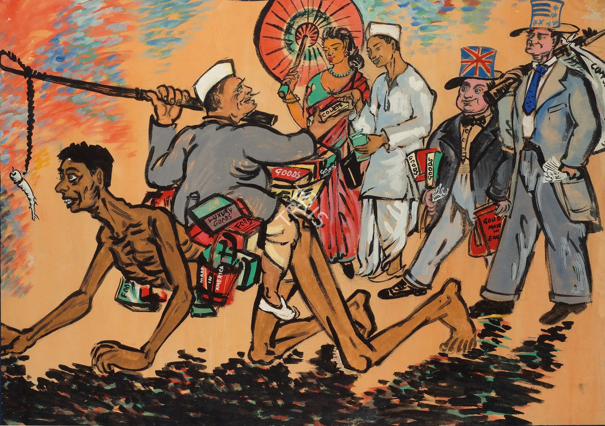Chittaprosad (Artist). Untitled, c.1947 | Painting