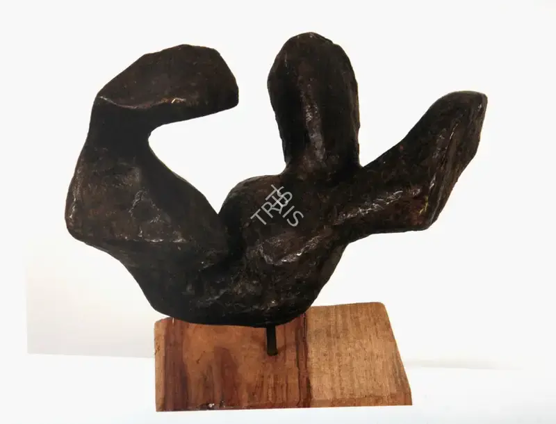 Chowdhury, S. Roy (Artist). Woman. Bronze, 2006 | Sculpture | FineArts | 00898896