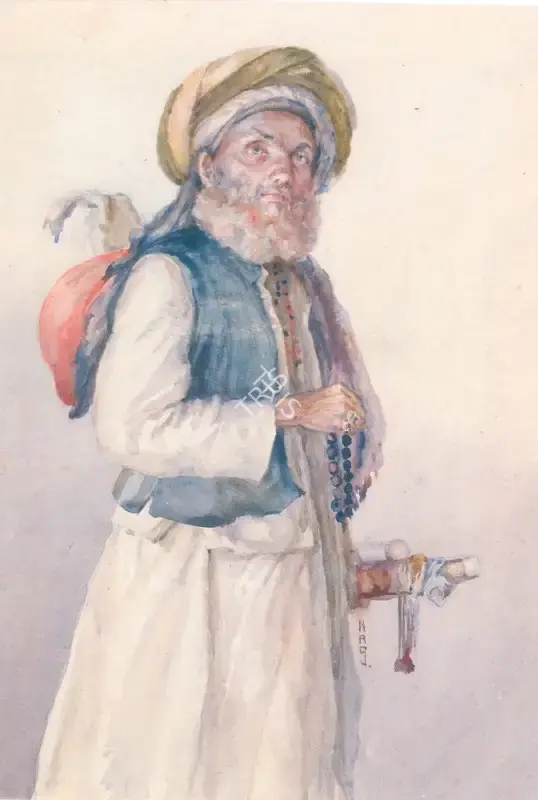 Sardesai, N.R. (Artist). Kabuliwala, n.d. | Painting