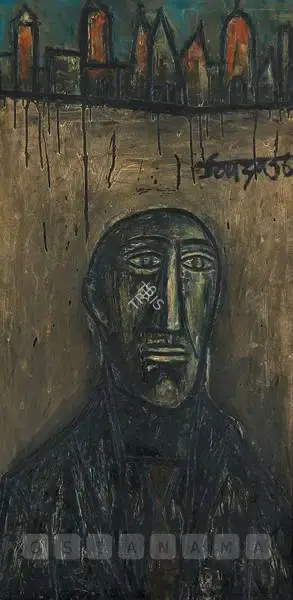 Souza, F.N. (Artist). The Student, 1956 | Painting