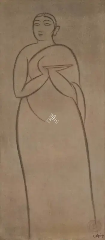 Roy, Jamini (Artist). Untitled, n.d. | Painting