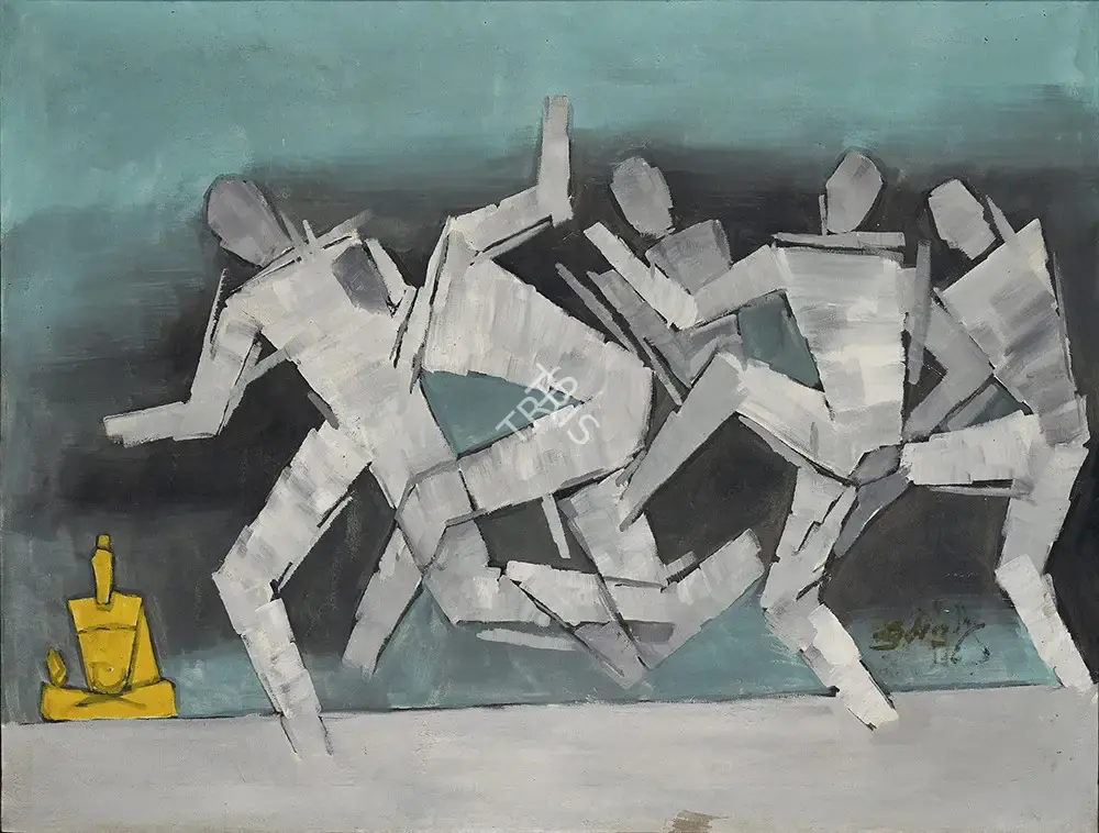 Husain, M.F. (Artist). Untitled, c.1985 | Painting
