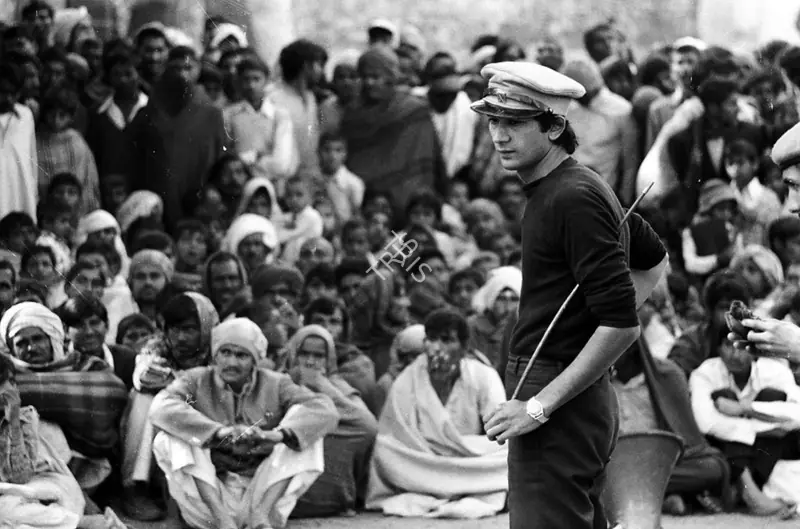 Unknown (Photographer). Safdar Hashmi in his street play Halla Bol. | Photographic Still | Photography | 00457528