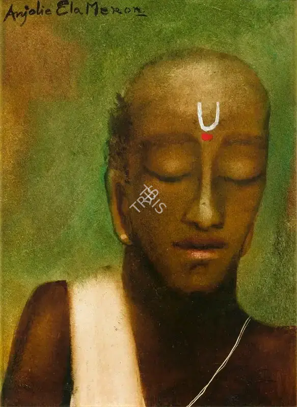 Menon, Anjolie Ela (Artist). Brahmin Boy, n.d. | Painting
