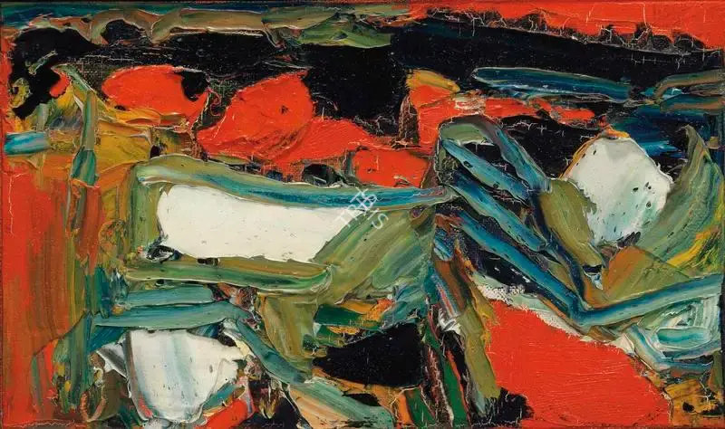 Raza, S.H. (Artist). Untitled, 1965 | Painting