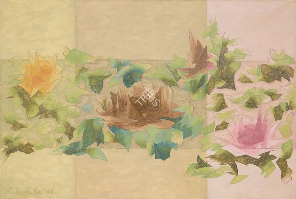 Sabavala, Jehangir (Artist). A Rose Is A Rose Is A Rose, 1966 | Painting