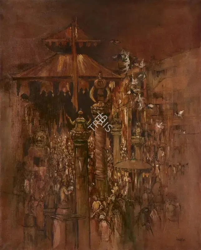 Das, Arup (Artist). Untitled, n.d. | Painting