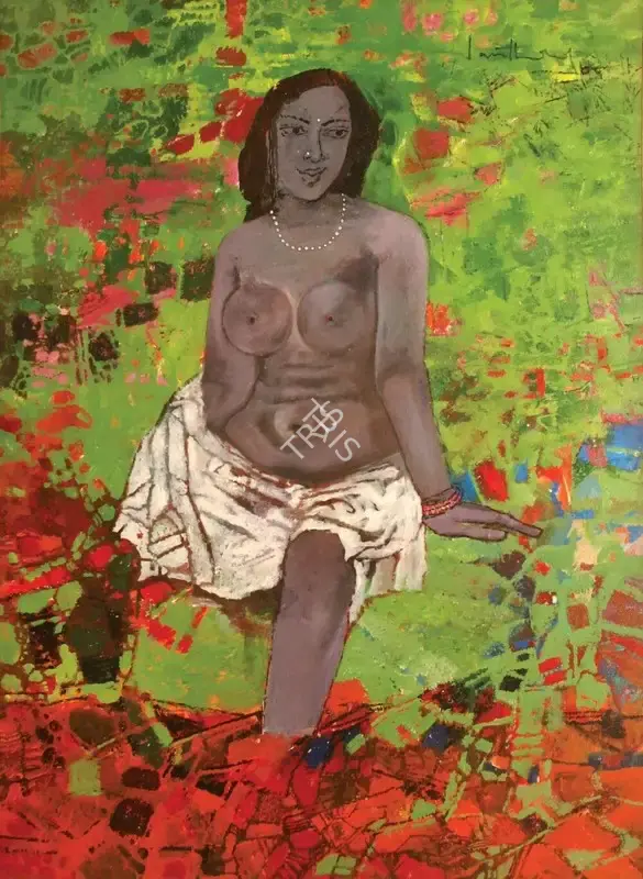 Santhanaraj, A.P. (Artist). Untitled. Acrylic on canvas, 2005 | Painting | FineArts | 00362675