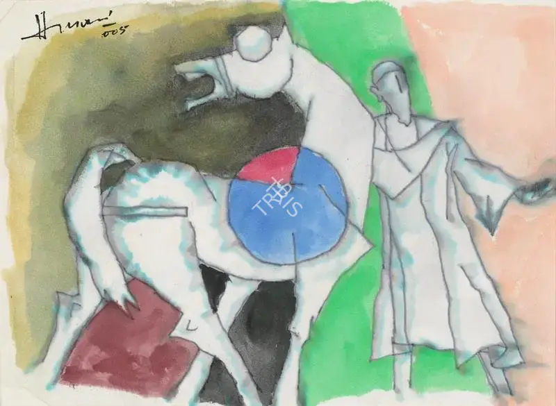 Husain, M.F. (Artist). Untitled, 2005 | Painting