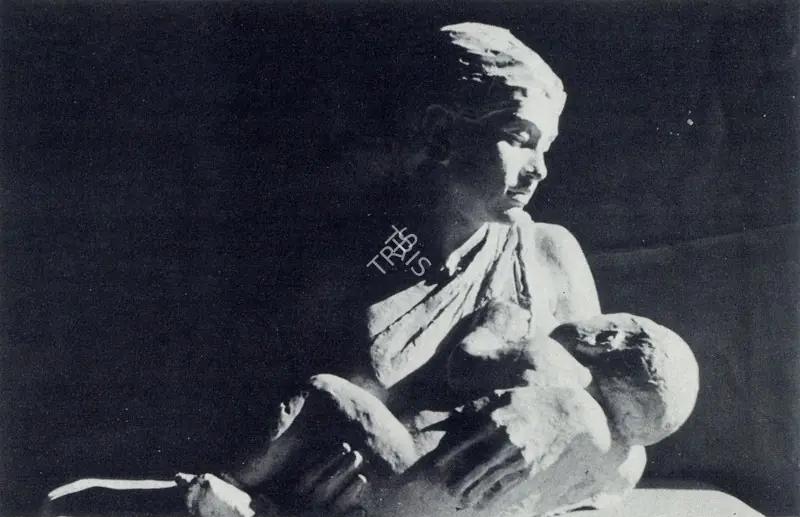 Karmarkar, V.P. (Artist). Destitute, n.d. | Sculpture