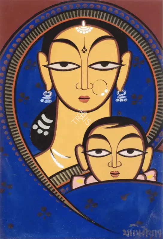 Roy, Jamini (Artist). Untitled, n.d. | Painting
