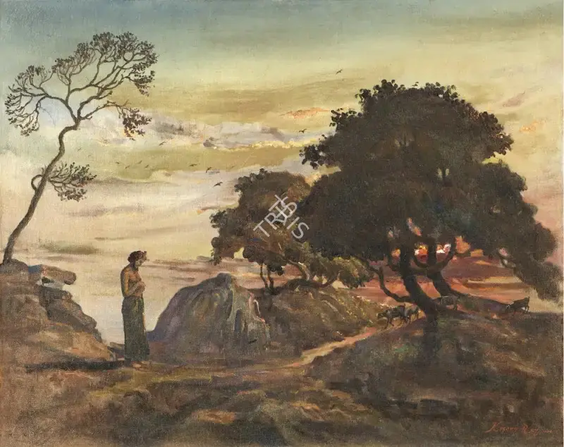 Roy, Kisory (Artist). Untitled, n.d. | Painting