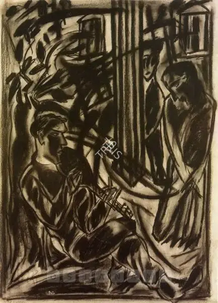 Natesan, Shibu (Artist). Untitled, n.d. | Drawing