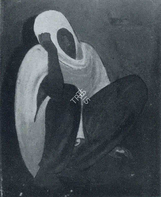 Sanyal, B.C. (Artist). Despair. n.d. | Marg, March 1957 | Painting | FineArts | 00674110