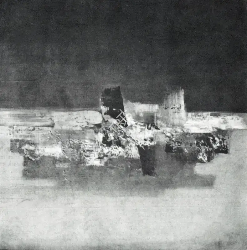 Sadwelkar, Baburao (Artist). Sky-Line, Malabar Hill. n.d. | Artrends, January-April 1967 | Painting | FineArts | 00551394