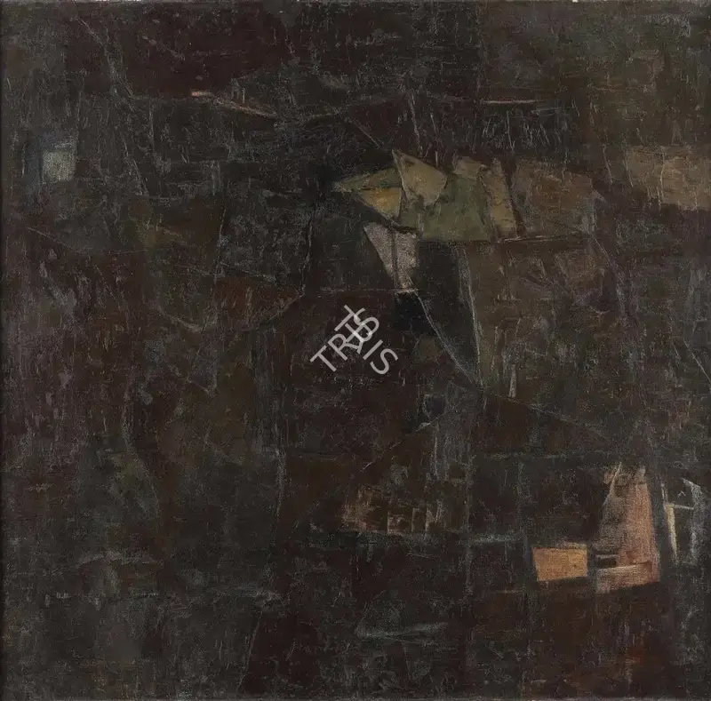 Ramkumar (Artist). Untitled. Oil on canvas, 1961 | Painting | FineArts | 00333584