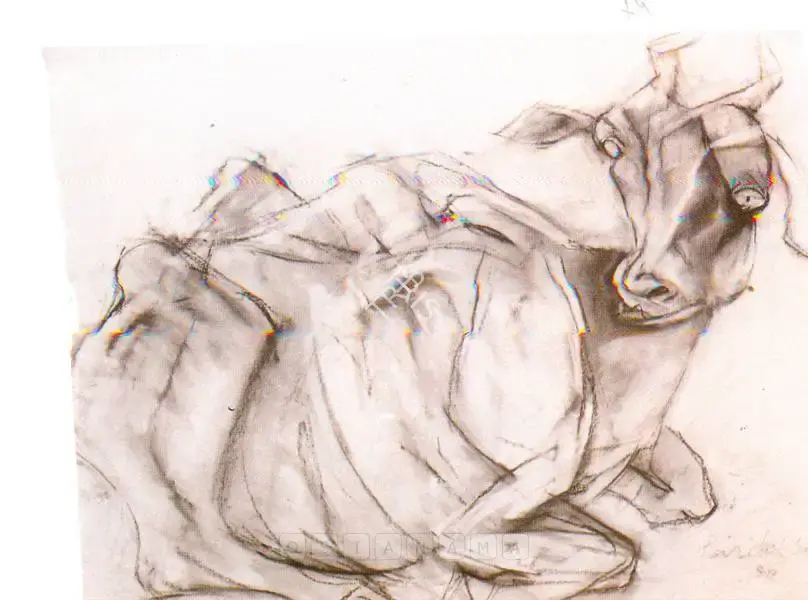 Sen, Paritosh (Artist). Untitled, n.d. | Drawing