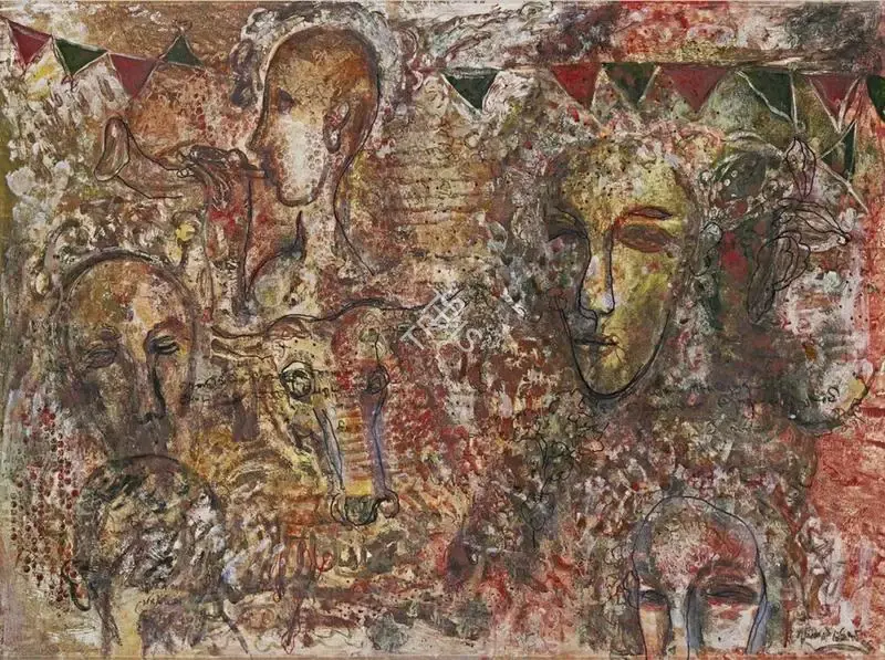Sivanesan, M. (Artist). Untitled. Oil on masonite board, 2006 | Painting | FineArts | 00354856