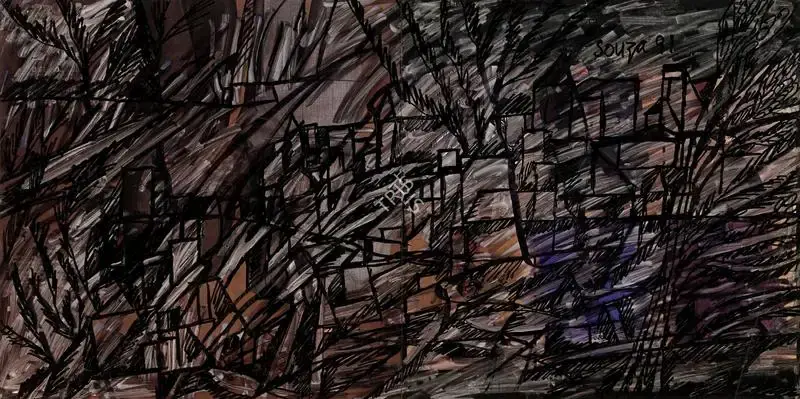 Souza, F.N. (Artist). Untitled, 1991 | Painting