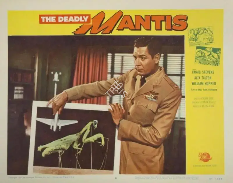 Carter, Ellis W. (Cinematographer), The Deadly Mantis, 1957 | Lobby Card | CinemaEducation | 00790470