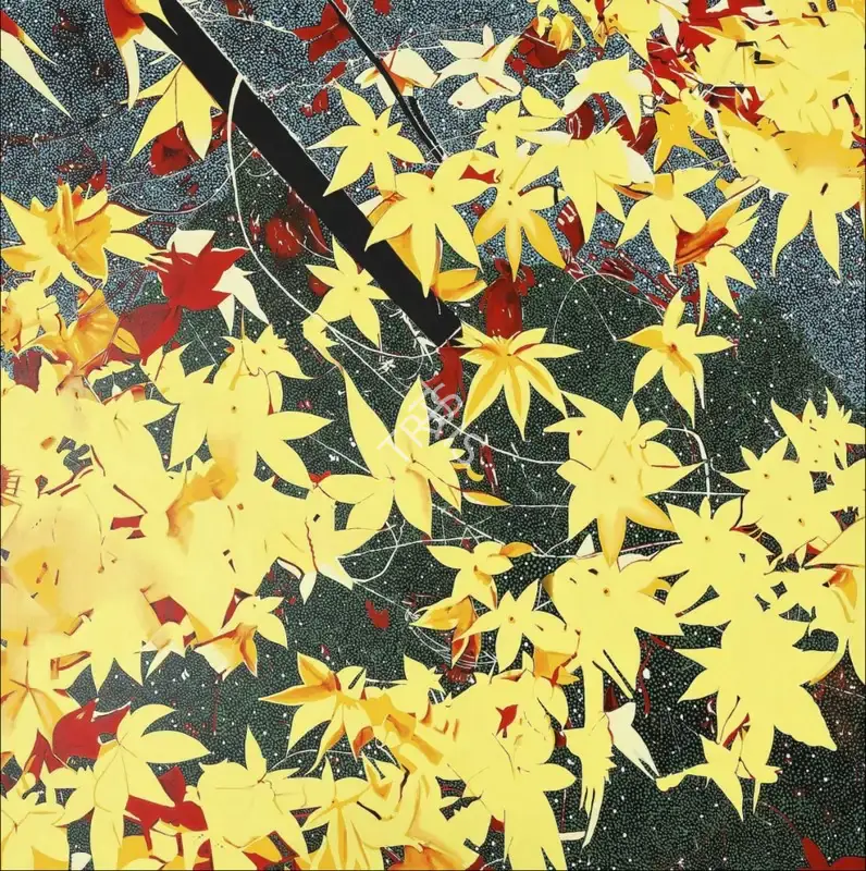 Varghese, Binoy (Artist). Blossoms Return Like Promises The Earth Never Forgets, 2025 | Painting
