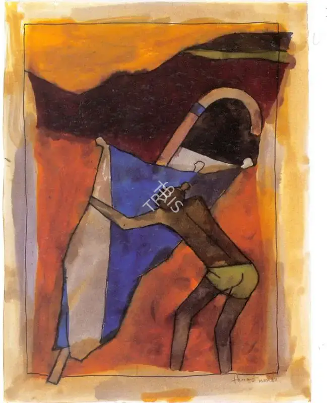 Husain, M.F. (Artist). Untitled, 1981 | Painting