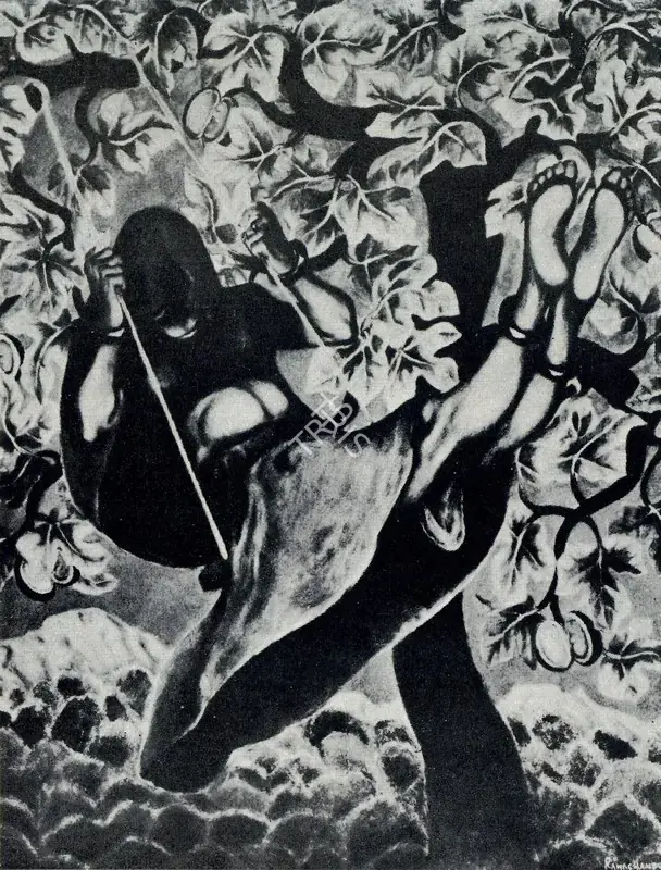 Ramachandran, A. (Artist). The Swing. Oil on canvas, 1977 | Pictorial Space, 1978 | Painting | FineArts | 00149557