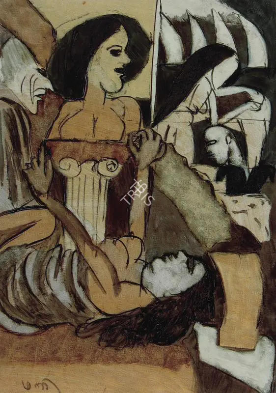 Subramanyan, K.G. (Artist). Untitled, c.1990 | Painting
