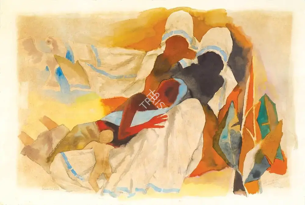 Husain, M.F. (Artist). Untitled, 1990 | Painting