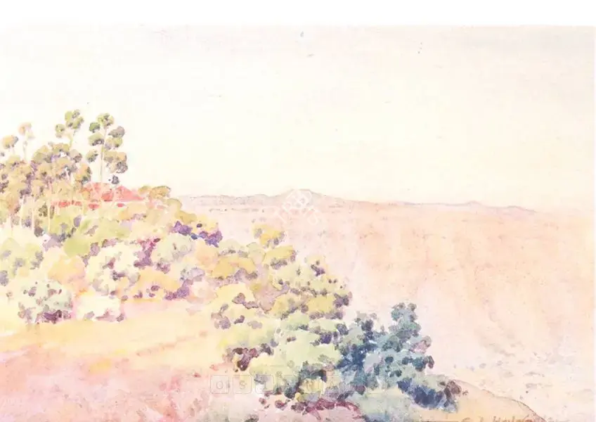 Haldankar, S.L. (Artist). In The Western Ghats, n.d. | Painting