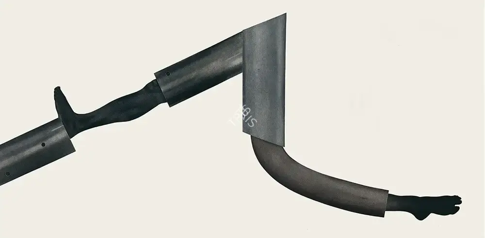 Broota, Rameshwar (Artist). Shabash Bete. Oil and acrylic on canvas scraped with blade, 2007 | Painting | FineArts | 00546221