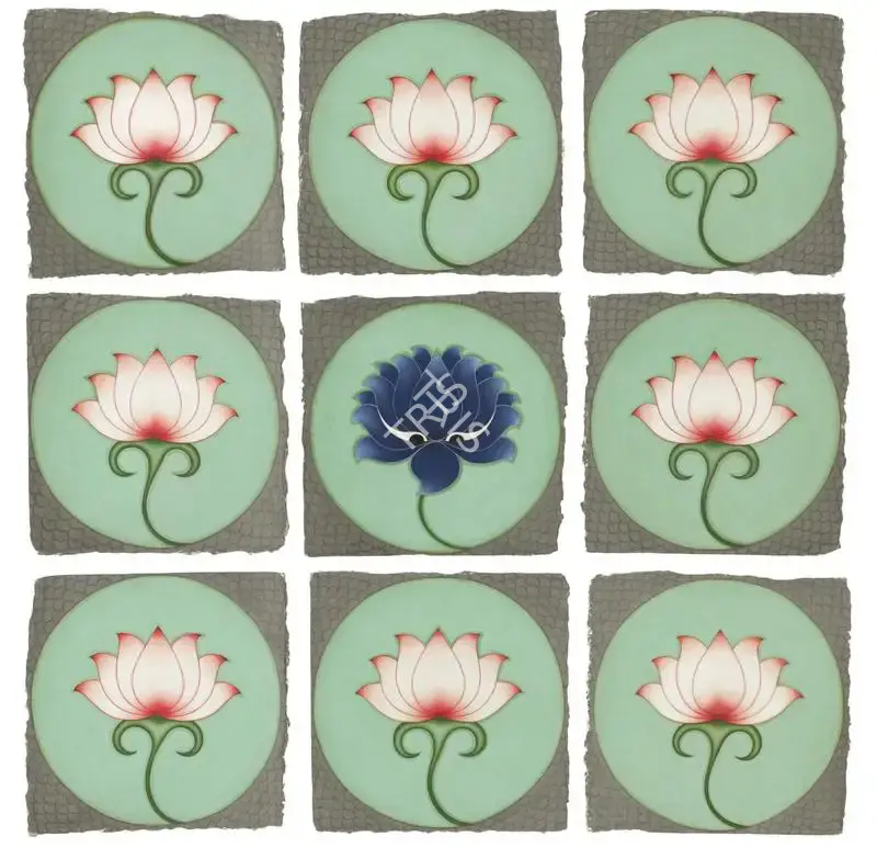 Fraser, Olivia (Artist). Blue Lotus. Giclee print on Epson enhanced matte paper, 2020 | Print | FineArts | 00546432