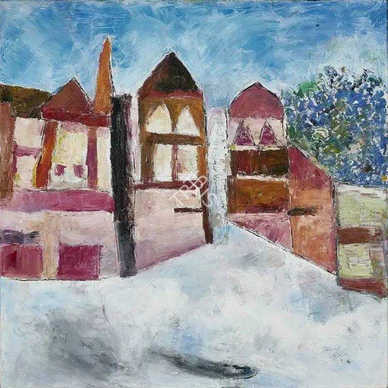 Ramkumar (Artist). Untitled (Banaras), 2011 | Painting
